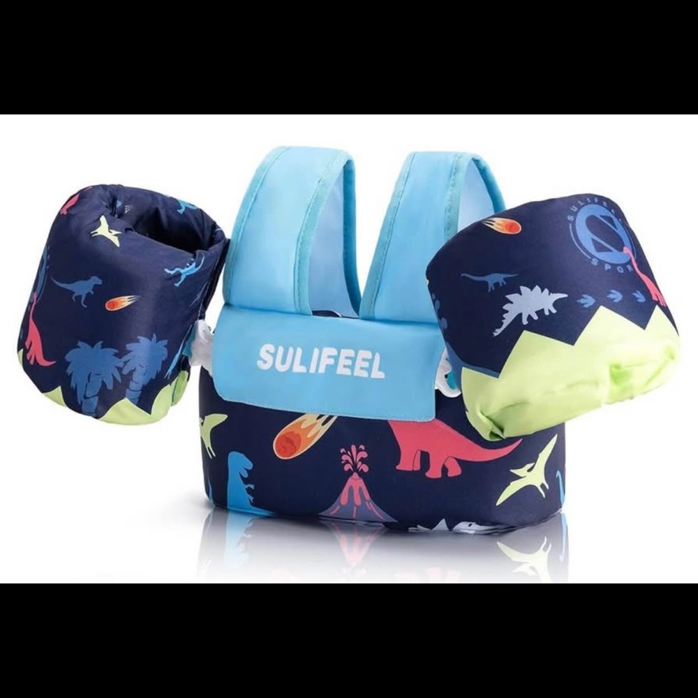 NEW SULIFEEL Kids/Toddler Swim with Arm Water Wings